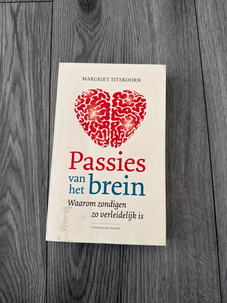 Passies van het brein - Margriet Sitskoorn, Boeken, Psychologie, Ophalen of Verzenden, Gelezen, Functieleer of Neuropsychologie