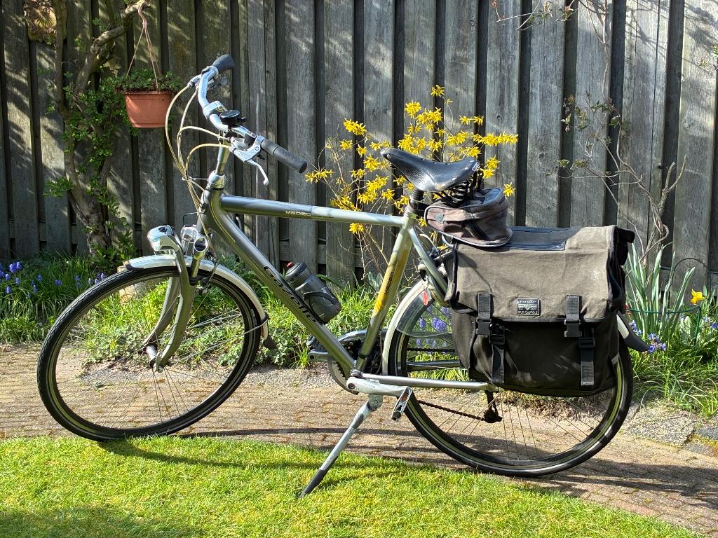 Gazelle herenfiets, Ophalen, Gebruikt, Velgrem, Versnellingen