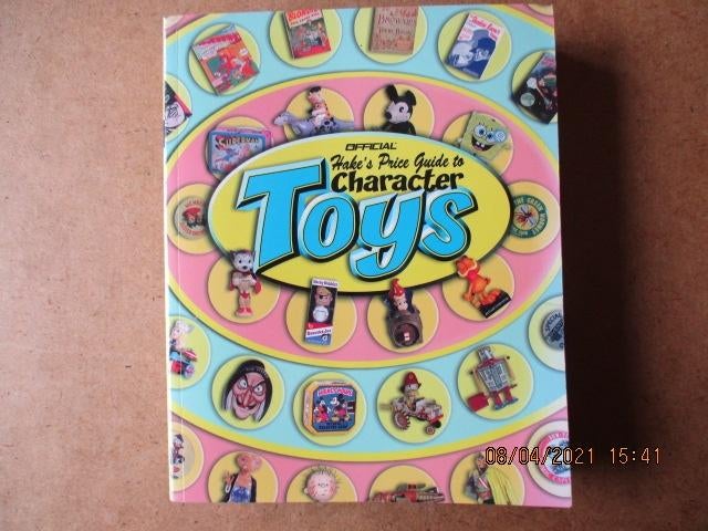 adv0856 hake's price guide to character toys, Ophalen, Gebruikt