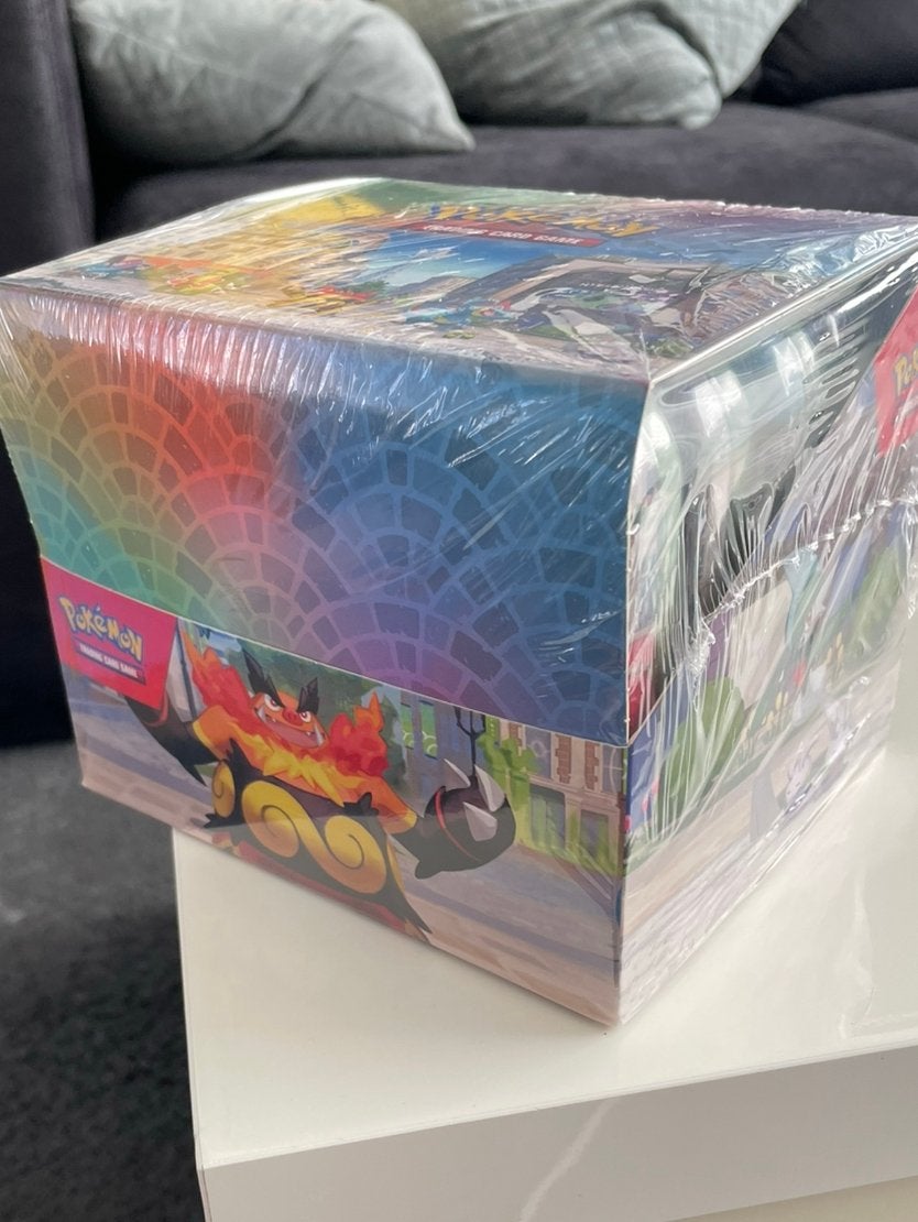 Sealt tin case chaos rising en perfect order, Ophalen, Zo goed als nieuw, Boosterbox