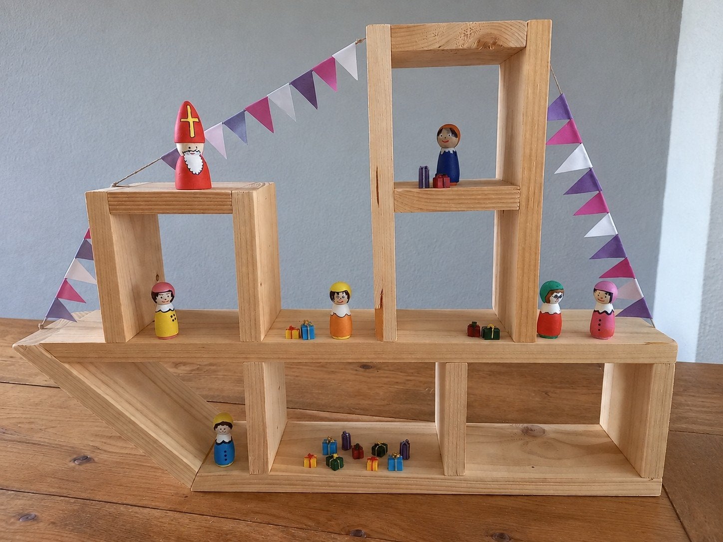 Houten Stoomboot, Ophalen of Verzenden, Nieuw, Poppenhuis