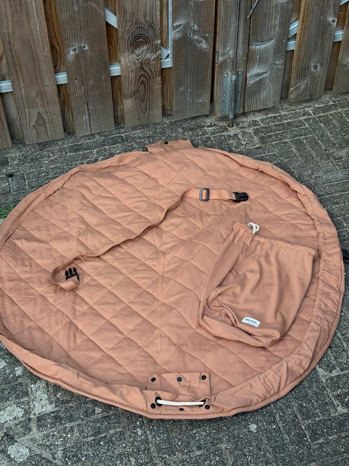 Speelmat Play&Go Tawny brown organic babymat, Ophalen, Gebruikt