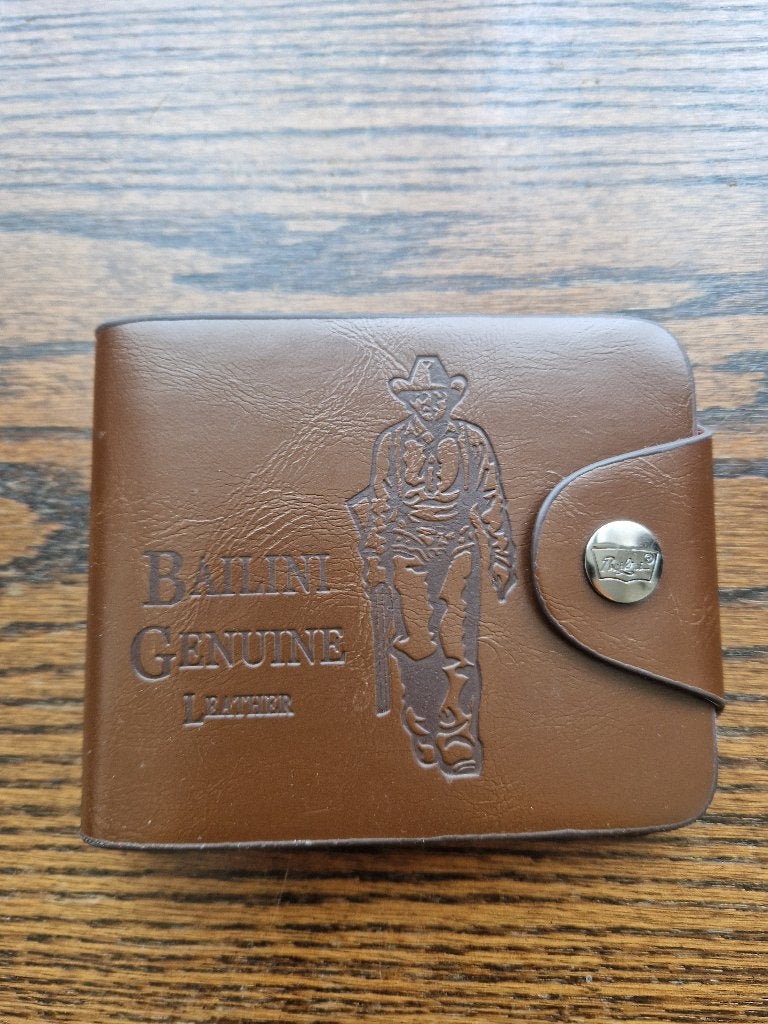 Geld portemonnee BAILINI GENUINE LEATHER NEW, Ophalen of Verzenden, Nieuw