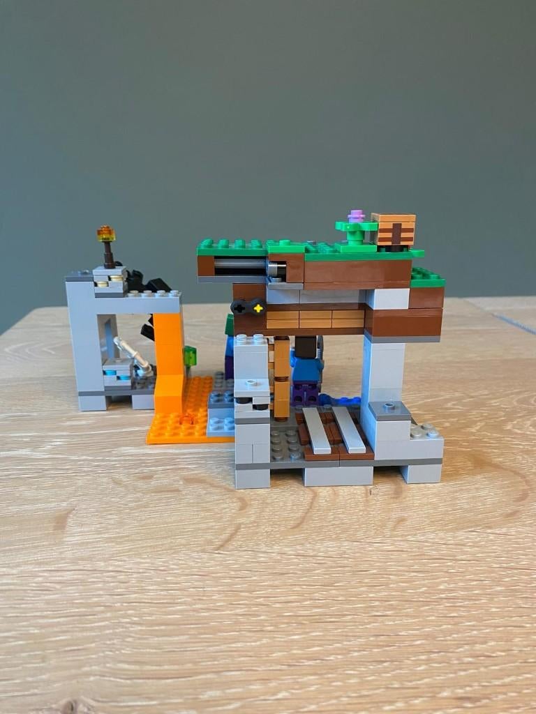 LEGO minecraft De verlaten mijn - 21166, Compleet, Minecraft, Lego, Ophalen of Verzenden