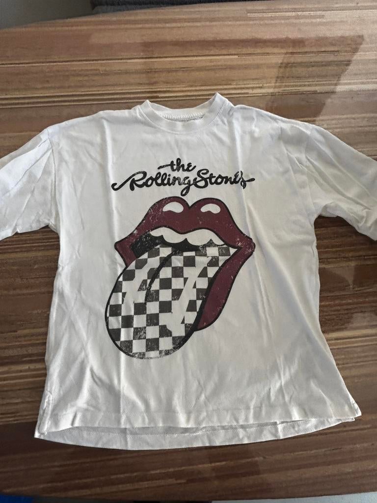 Shirt met Rolling Stones van Reserved maat 158, Kinderen en Baby's, Ophalen of Verzenden, Zo goed als nieuw, Jongen of Meisje