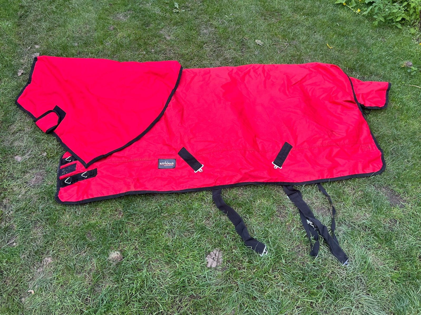 Winterdeken 185, Dieren en Toebehoren, Paarden en Pony's | Dekens en Dekjes, Full (L), Rood, 300 g, Ophalen of Verzenden