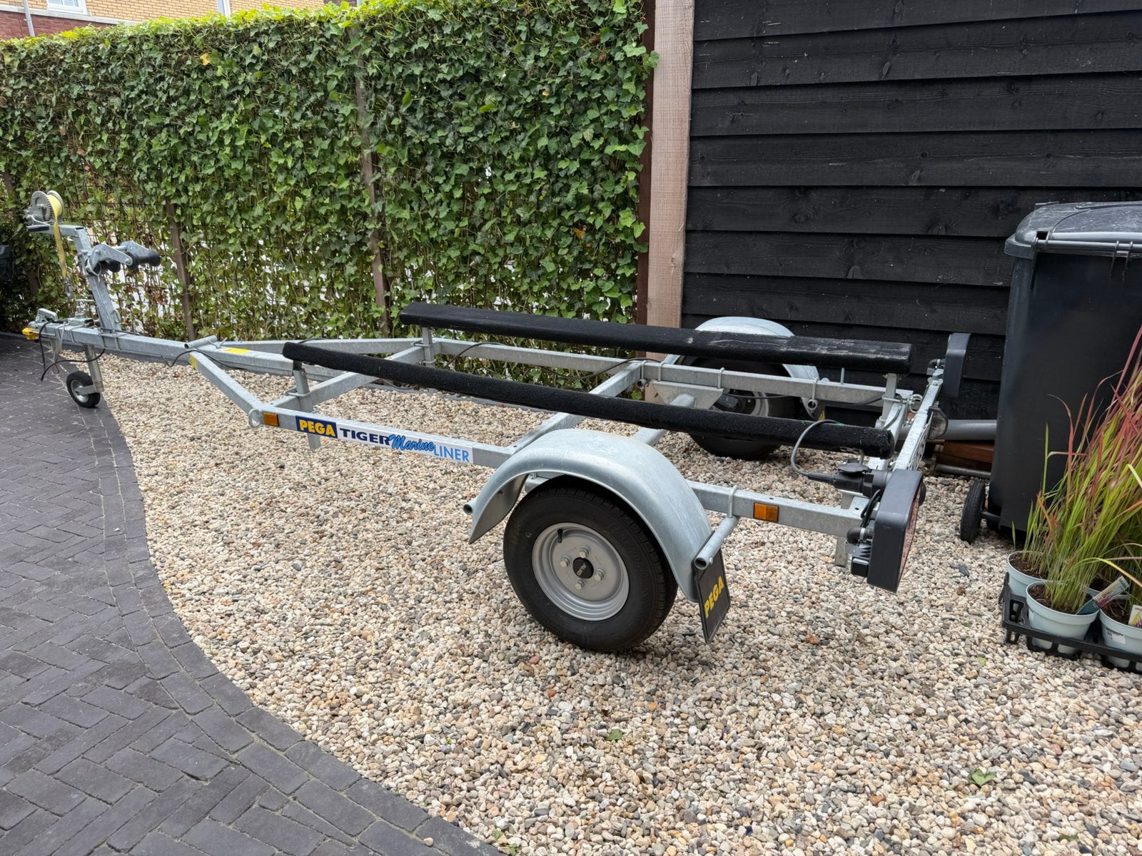 Pega kanteltrailer SH 650-450, Ophalen, Zo goed als nieuw