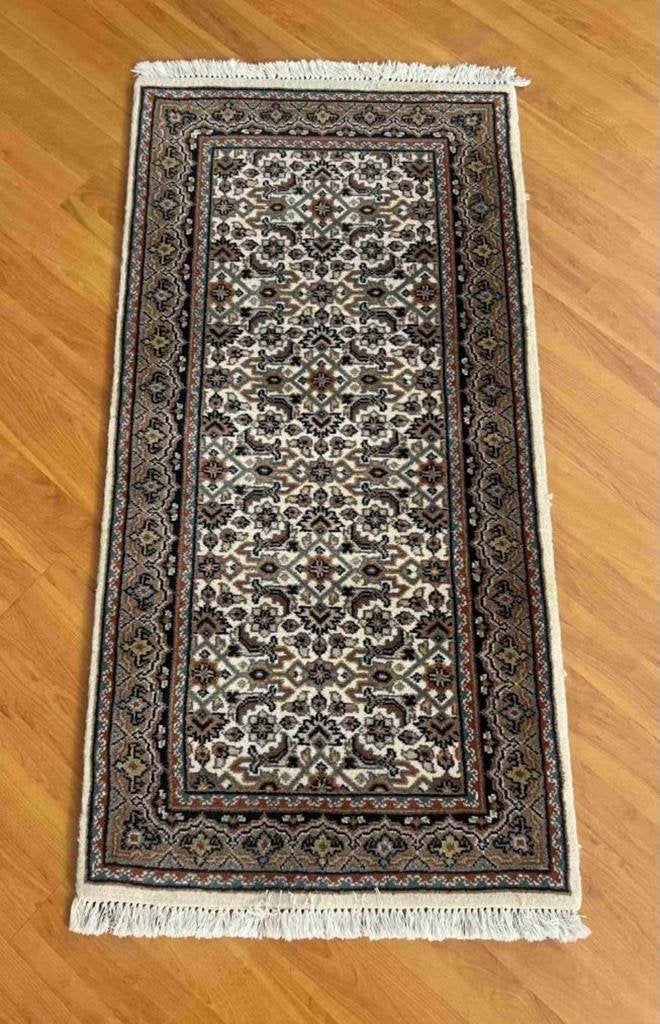 Leuk vintage retro tapijt vloerkleed 123/62