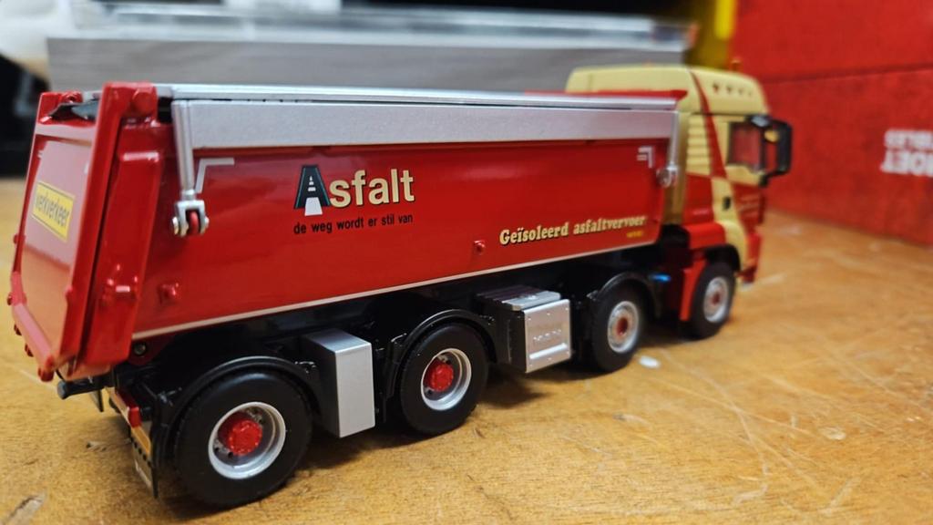 €149,99 | Gebr. Mussche MAN | Nieuw in doos | WSI | Kipper, Hobby en Vrije tijd, Modelauto's | 1:50, Ophalen of Verzenden, Zo goed als nieuw
