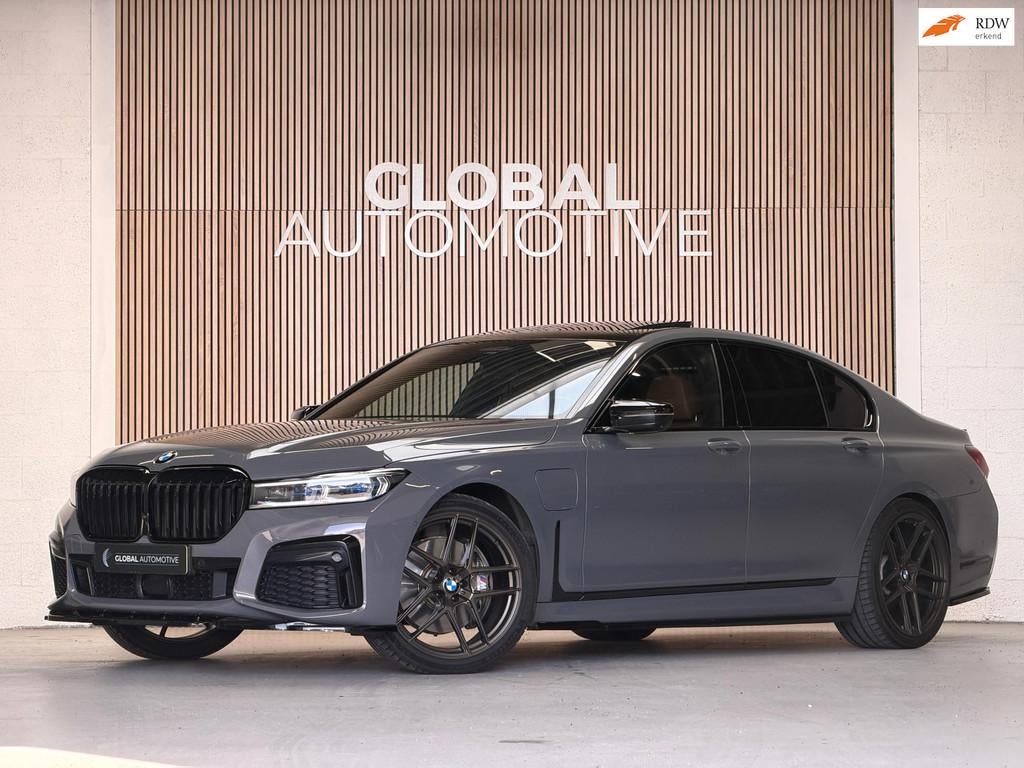 BMW 7-serie 745e High Executive - BOWERS&WILKINS - TV'S ACHT, Auto's, BMW, Automaat, Achterwielaandrijving, Gebruikt, Euro 6