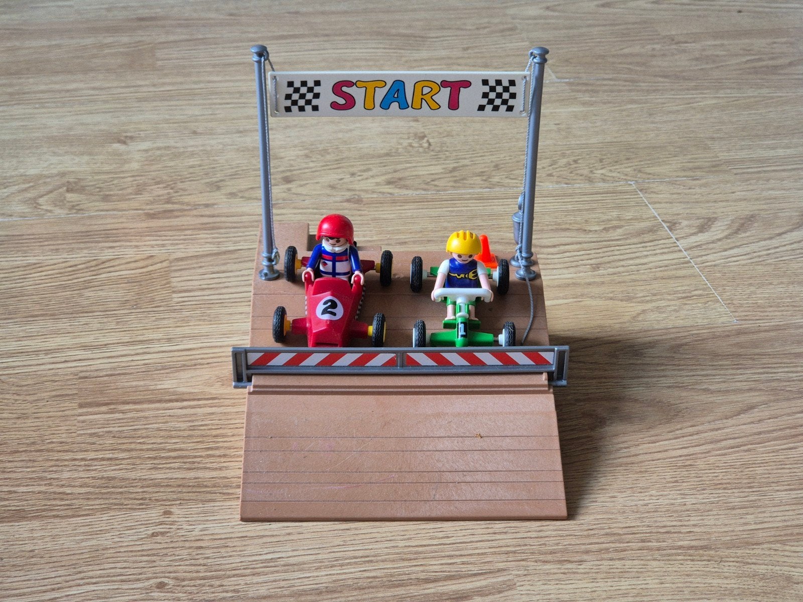 playmobil go cart set, Ophalen of Verzenden, Complete set