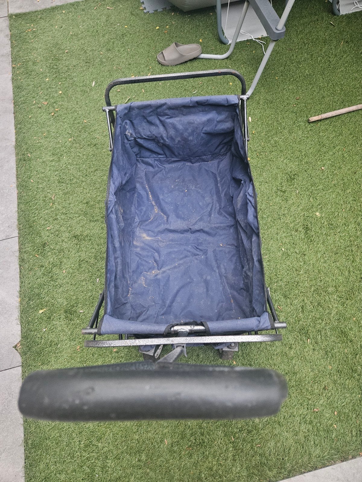 Opvouwbare bolderkar - Handig voor strand of tuin, Caravans en Kamperen, Bolderkarren, Ophalen, Gebruikt