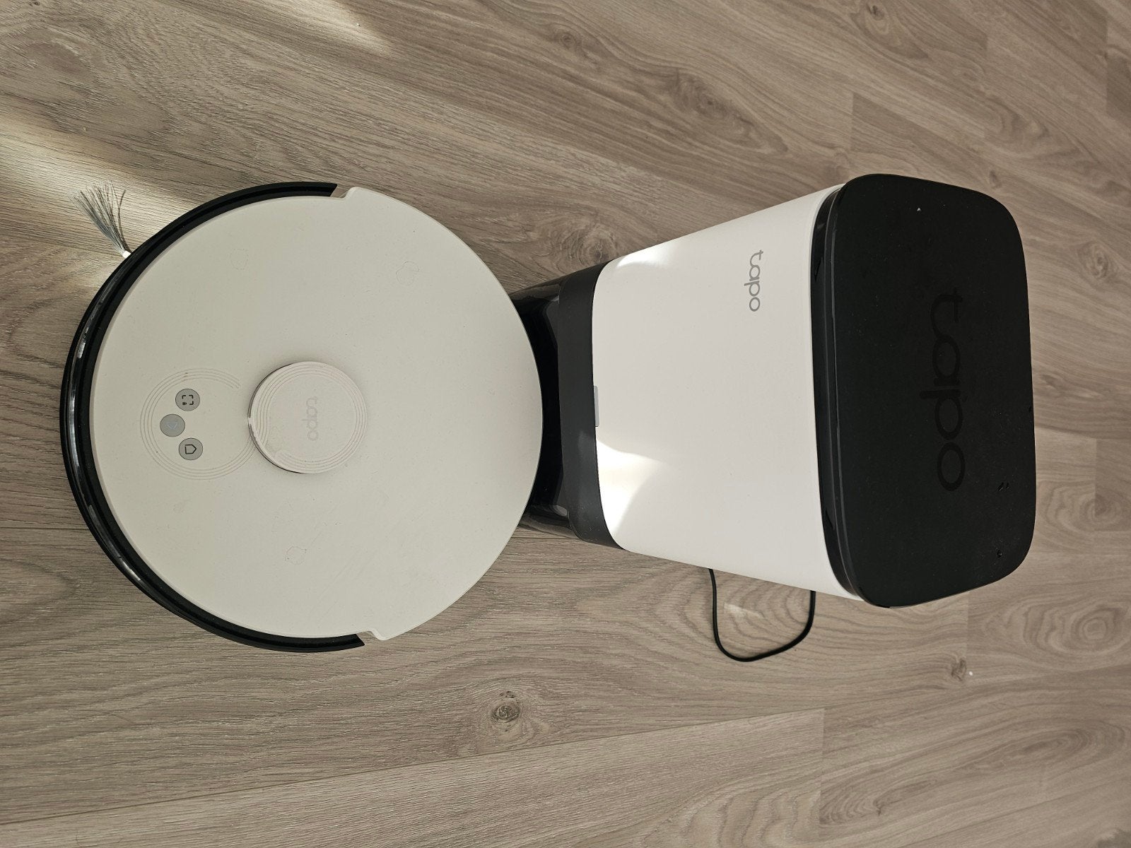 Tapo RV30 Plus Robotstofzuiger & Dweil met Auto-Empty Dock, Stofzak, Overige merken, Bedienbaar via app, Ophalen of Verzenden