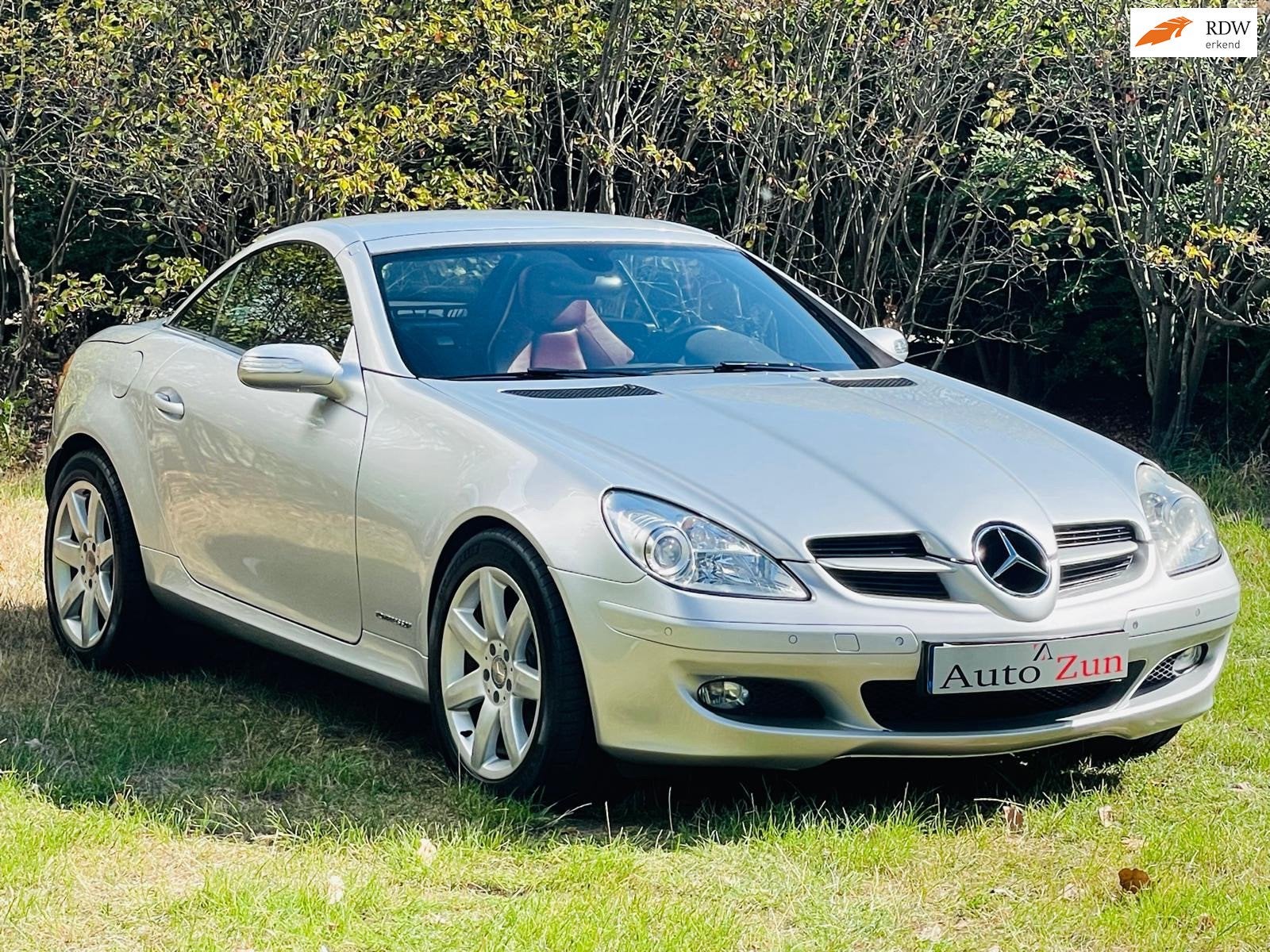 Mercedes-Benz SLK-klasse 200 K/Leer/Cabrio/Airco/6Bak/Cruise, Auto's, Dealer onderhouden, Achterwielaandrijving, 4 cilinders, 1796 cc