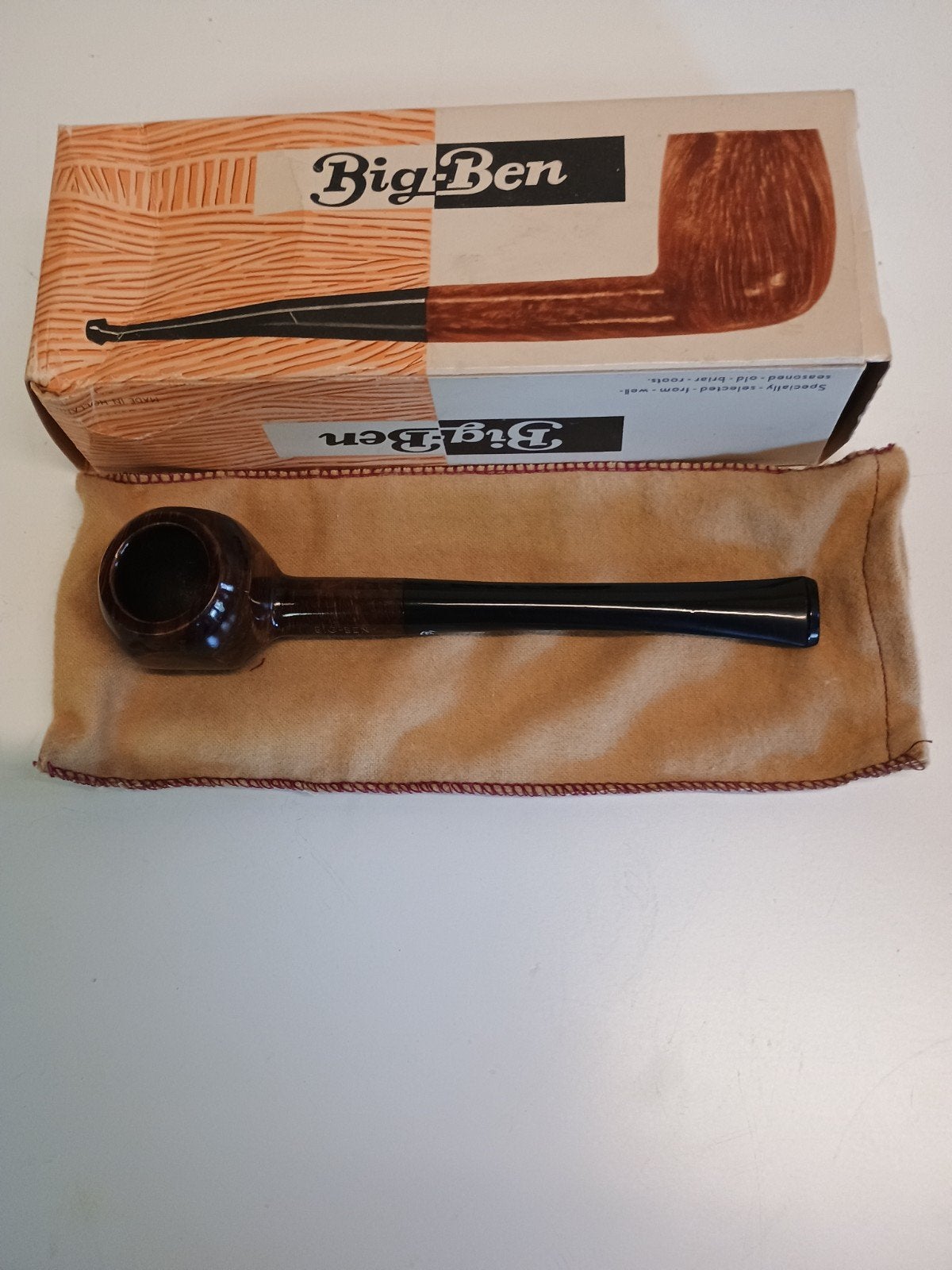 Nieuwe Big Ben pijp - Populair model, Verzamelen, Ophalen of Verzenden, Nieuw, (Water)pijp