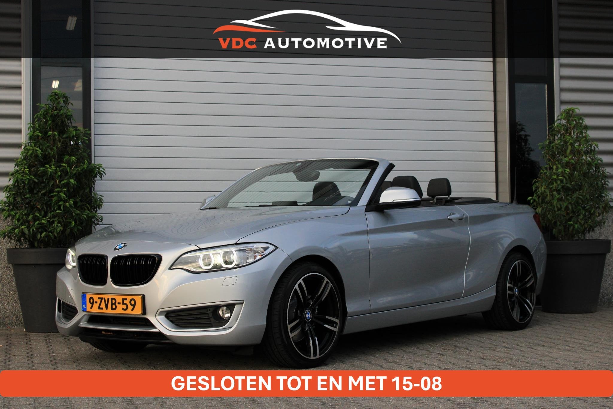 BMW 2-Serie Cabrio 220i Stoelverwarming | Cruisecontrol | PD, Auto's, Gebruikt, 4 cilinders, 4 stoelen, Handgeschakeld