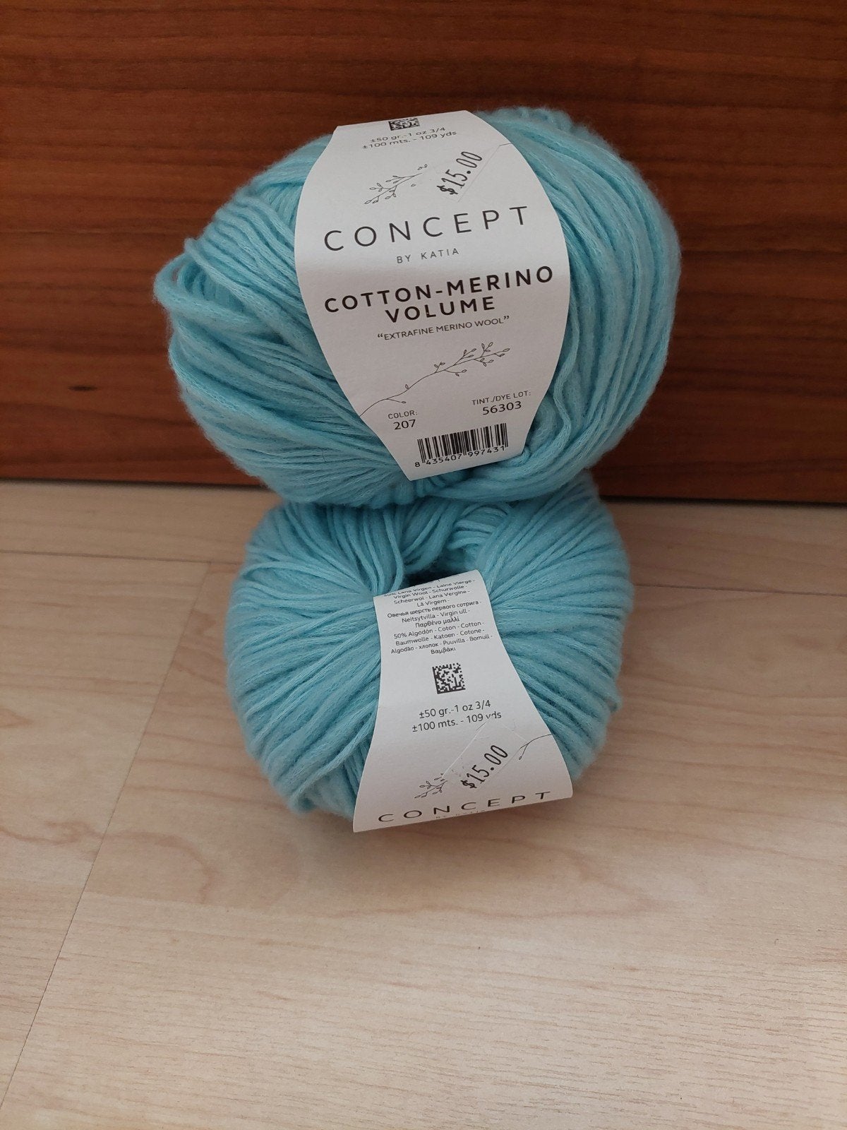 Katia Concept extrafine merino wol (cotton-merino), Ophalen of Verzenden, Nieuw, Breien of Haken, Wol of Garen