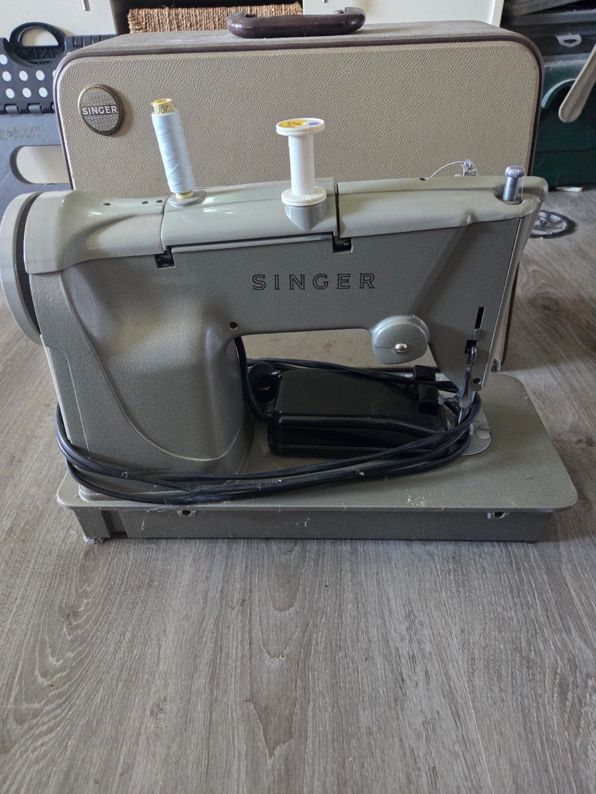 singer naaimachine, Hobby en Vrije tijd, Naaimachines en Toebehoren, Ophalen, Gebruikt, Naaimachine, Singer
