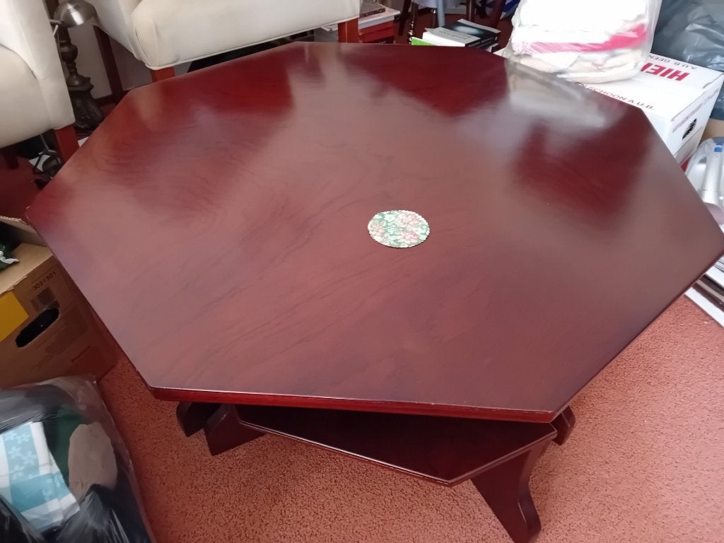 Gratis af te halen: salontafel met vier ondertafels, Ophalen, Gebruikt, Overige vormen, 5 – 50