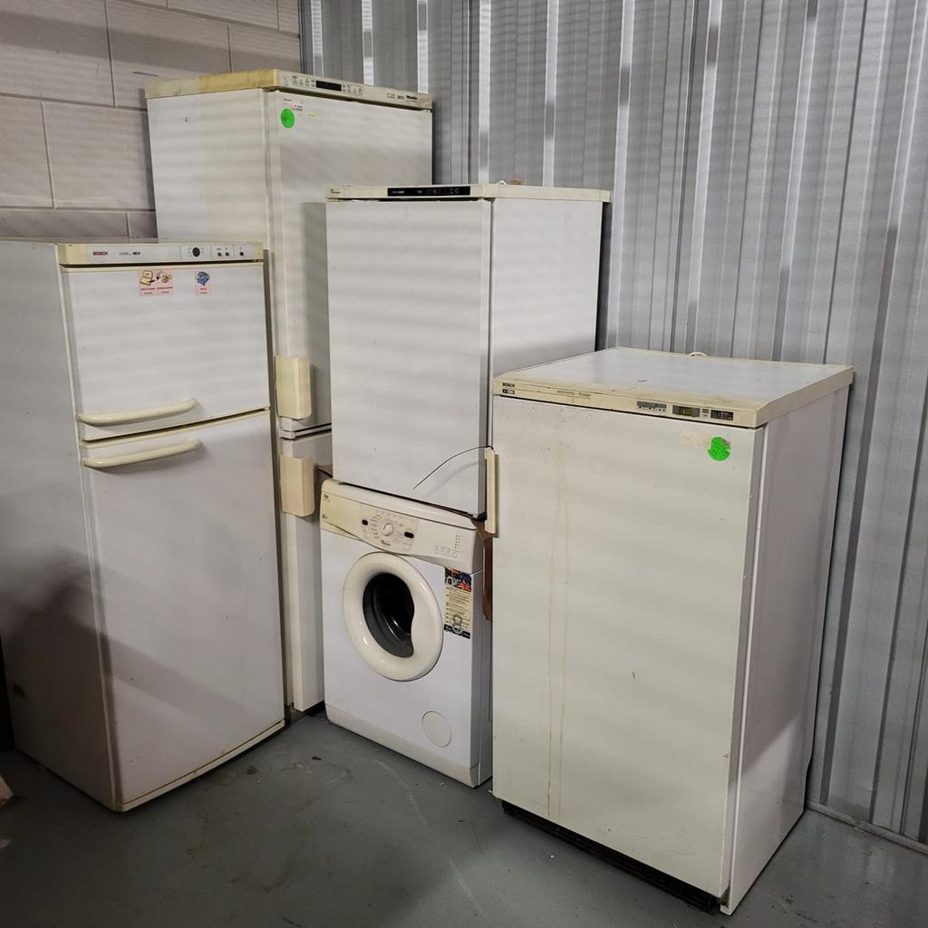 Diverse koelkasten en wasmachine - Gebruikt, Caravans en Kamperen, Ophalen of Verzenden, Gebruikt