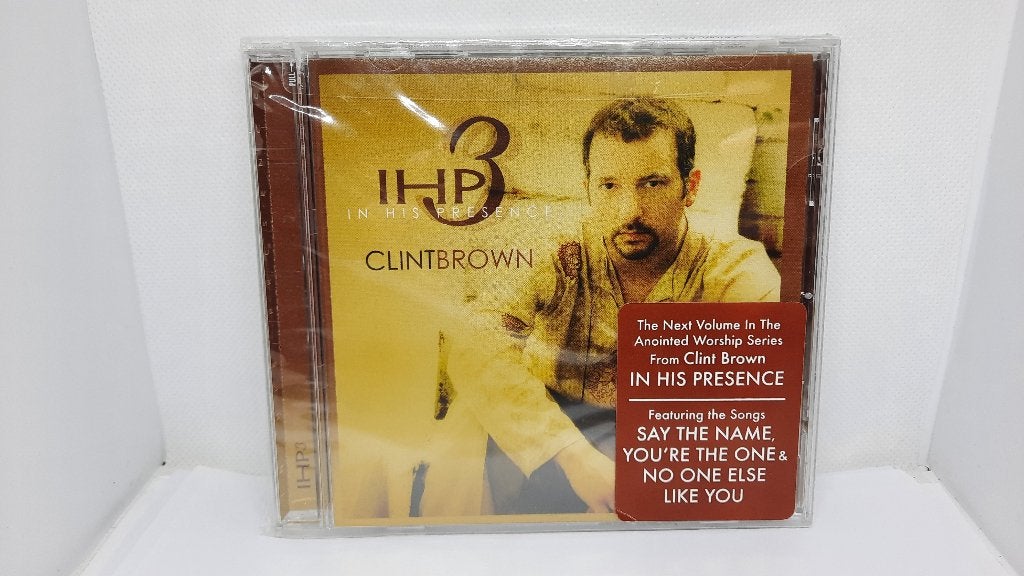 Clint Brown - In His Presence 3 CD Muziek Album, Nieuw, Ophalen of Verzenden, Nieuw in verpakking, Gospel, Album