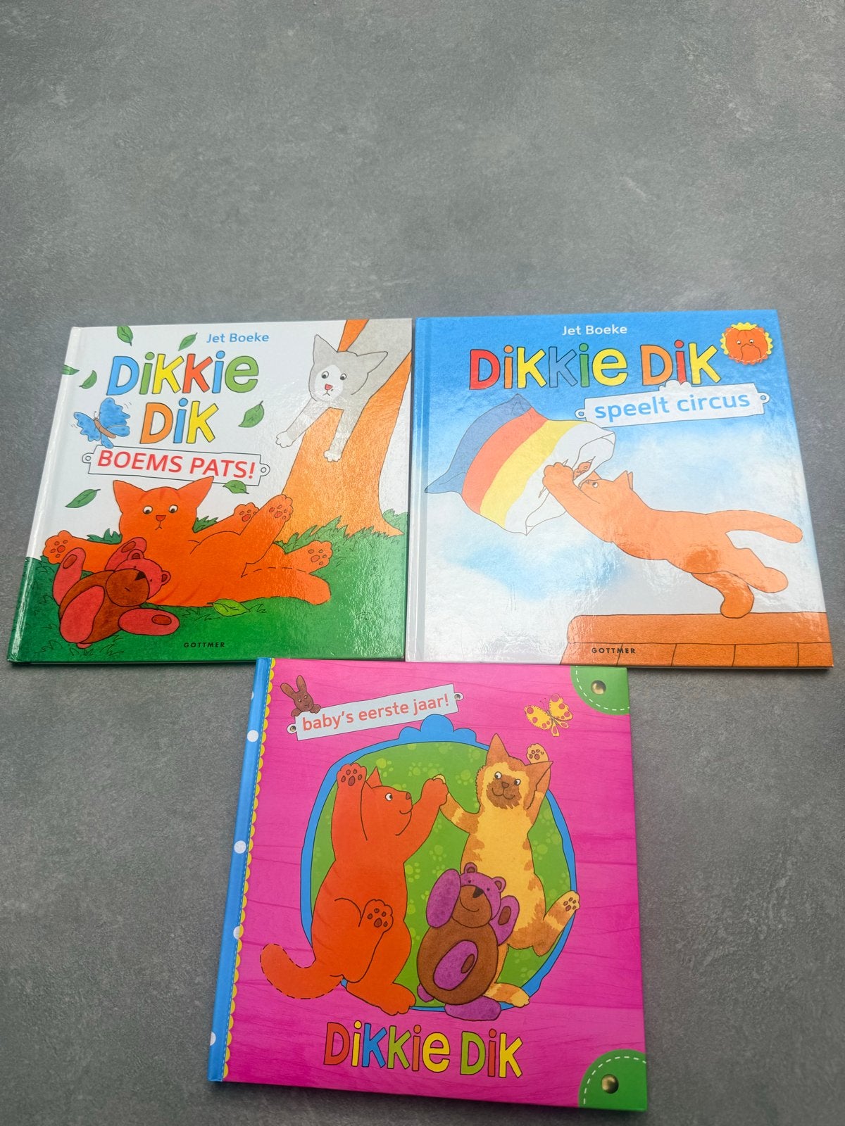 Dikkie Dik Boeken - 3-delige set, Boeken, Ophalen of Verzenden, Gelezen, Uitklap-, Voel- of Ontdekboek, 0 tot 6 maanden