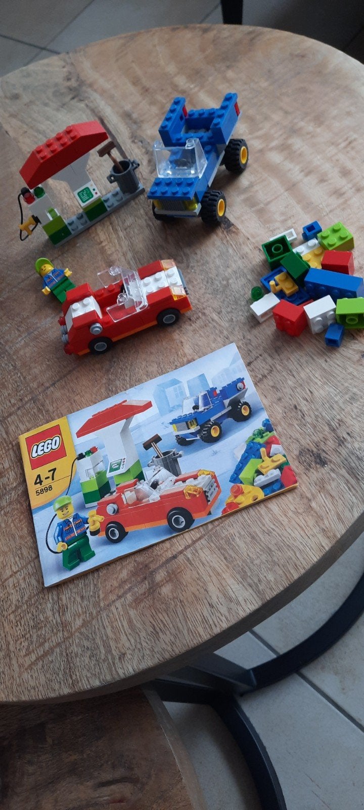 Lego Auto's Bouwset 5898 - Creatief Bouwplezier, Gebruikt, Overige thema's, Lego, Ophalen of Verzenden