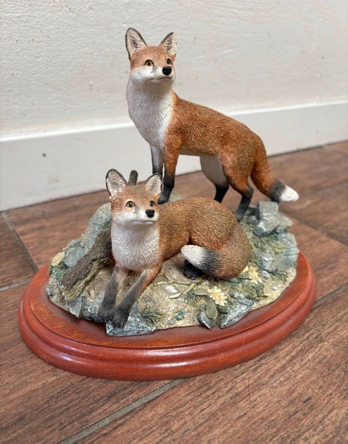 Border Fine Arts Country Characters A1019 Fox-trot vossen, Verzamelen, Ophalen of Verzenden, Zo goed als nieuw, Dier