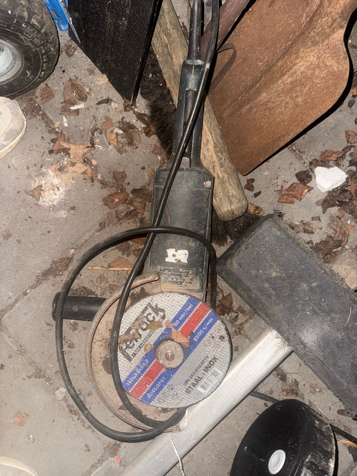 Bosch GWS 24-230 Haakse Slijper - Krachtig en Betrouwbaar, Ophalen, Gebruikt, 1000 watt of meer, Haakse handslijpmachine