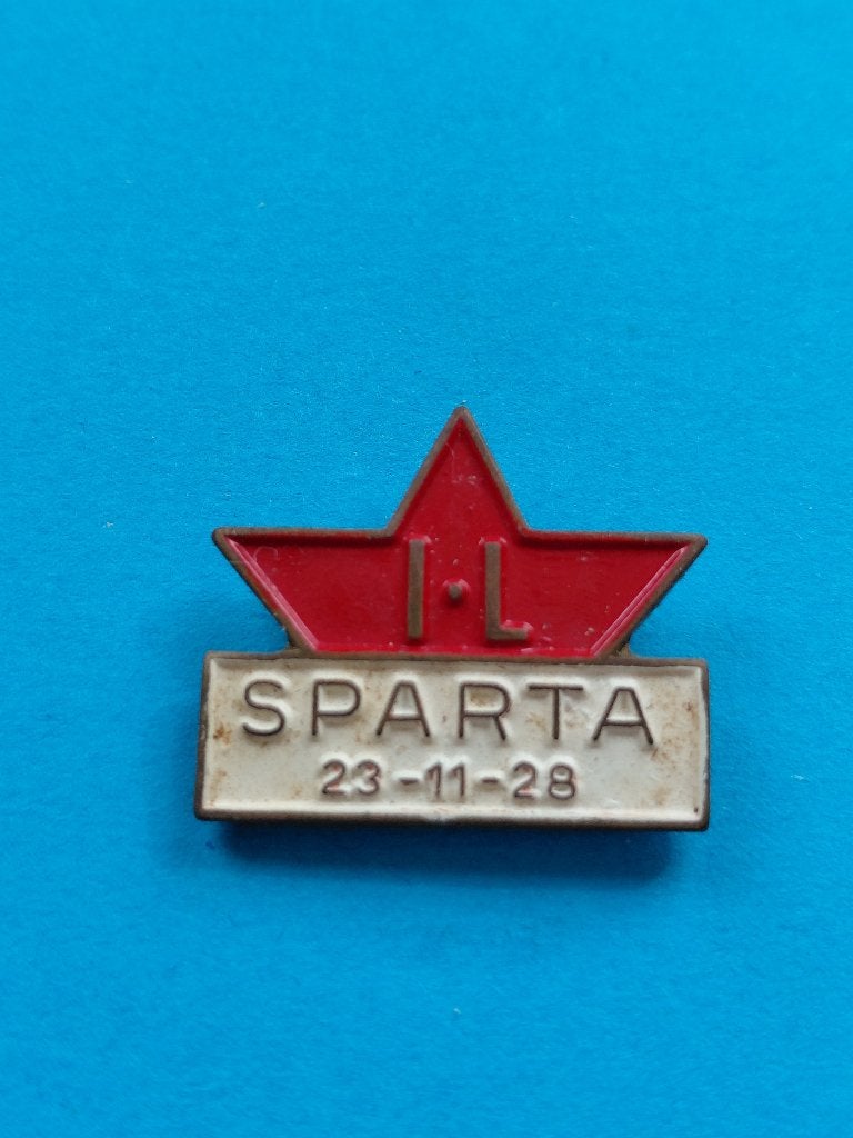 Sparta 23-11-28, Ophalen of Verzenden, Gebruikt, Sport, Speldje of Pin