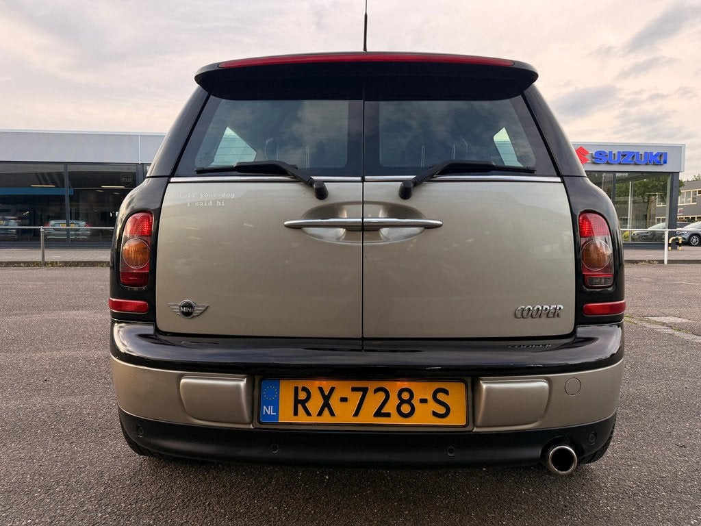 Mini Clubman 1.6 Cooper I Leer I Airco I, Voorwielaandrijving, Gebruikt, 4 cilinders, 4 stoelen
