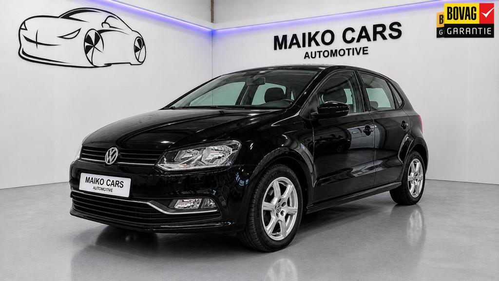 Volkswagen Polo 1.2 TSI Comfortline (BLUE MOTION TECHNOLOGY), Auto's, Stof, Gebruikt, 1198 cc, Zwart