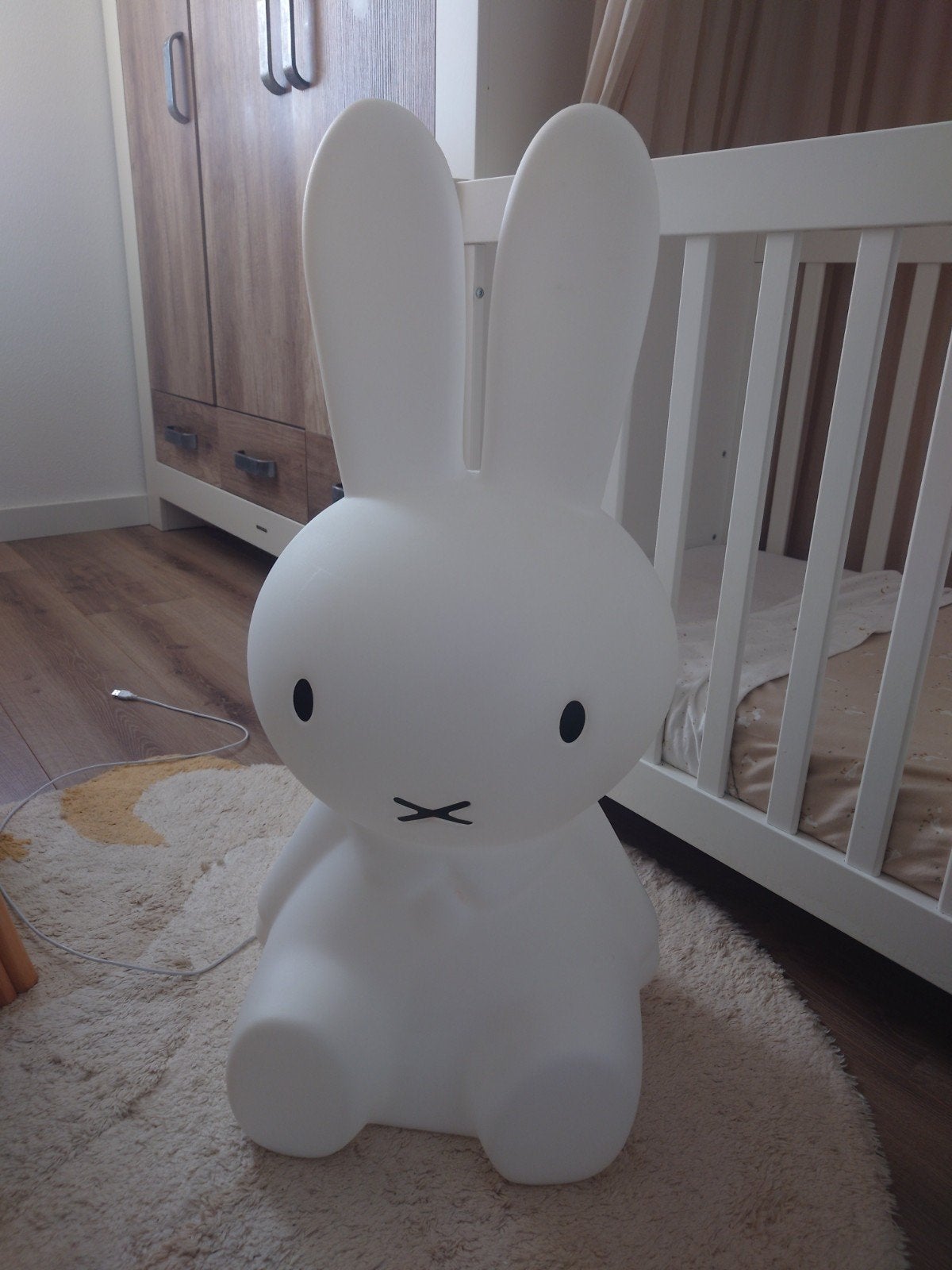 Nijntje Miffy XL lamp 80 cm - Lichtunit defect, Ophalen