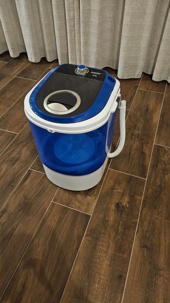 Mestic Mini Wasmachine 2.0 kg - Compact & Draagbaar, Ophalen, Gebruikt, Minder dan 85 cm, Minder dan 4 kg