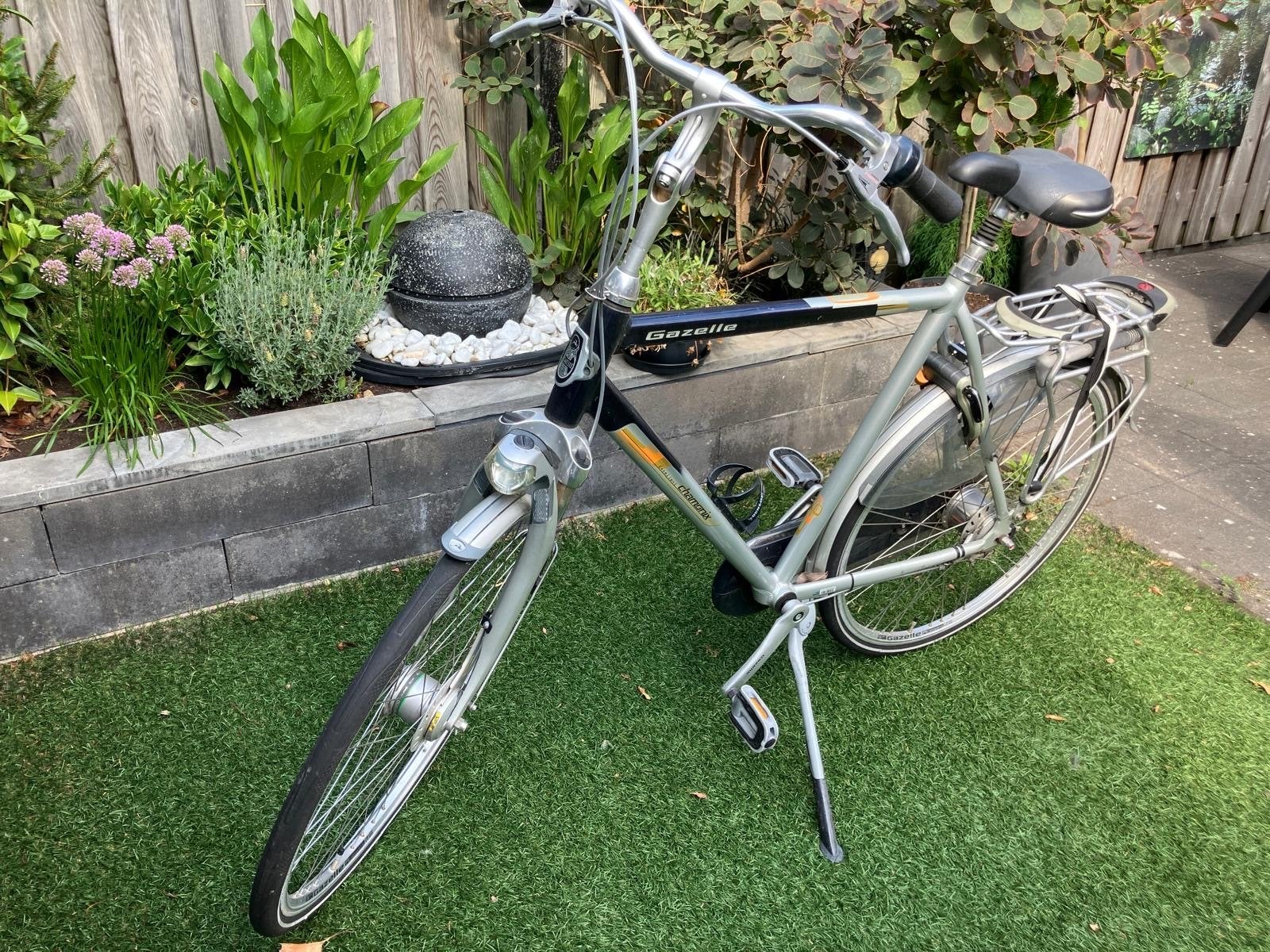 Gazelle fiets met versnellingen in prijs verlaagd, Ophalen, Minder dan 10 versnellingen, Gebruikt, Vering
