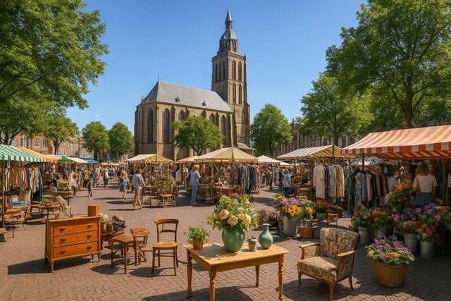 Brocantemarkt Zutphen, Drie personen of meer
