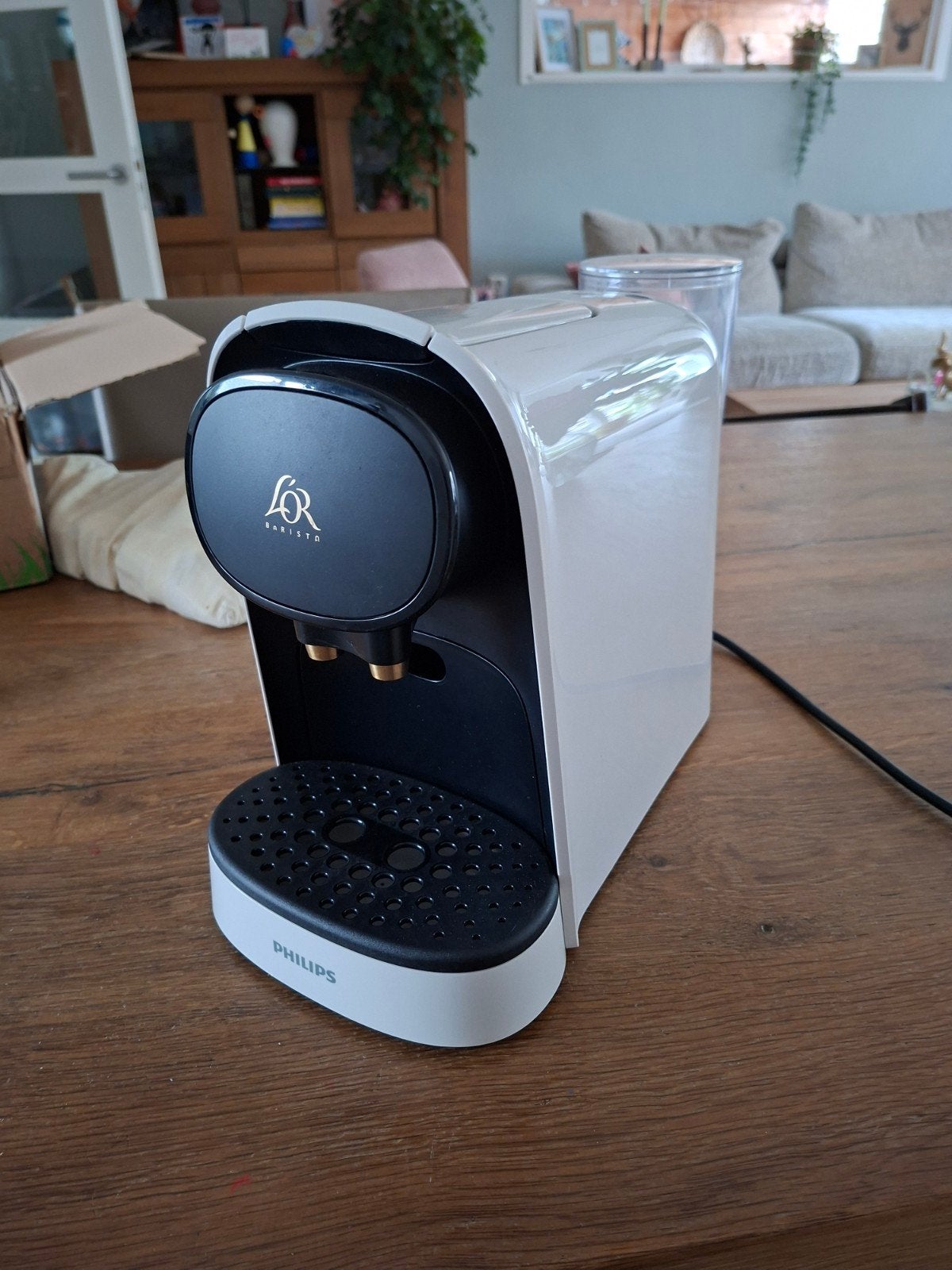 Philips L'OR Barista Koffiemachine - Zo goed als nieuw, Ophalen, Koffiemachine, Zo goed als nieuw, 1 kopje