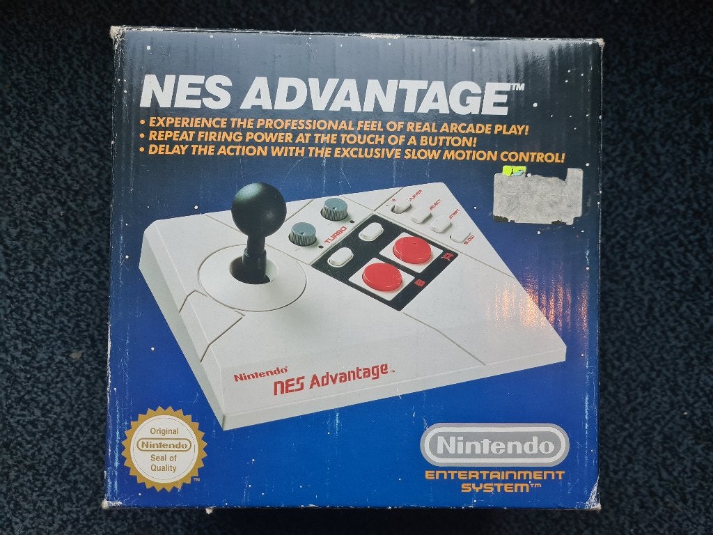 NES ADVANTAGE controller, Gebruikt, 1 speler, Racen en Vliegen, Ophalen of Verzenden