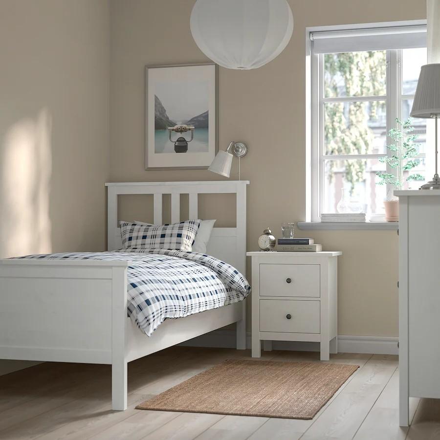 Ikea matras, extra lang (220 cm) - ideaal voor lange mensen, Gebruikt, Eenpersoons, Ophalen of Verzenden, Overige maten