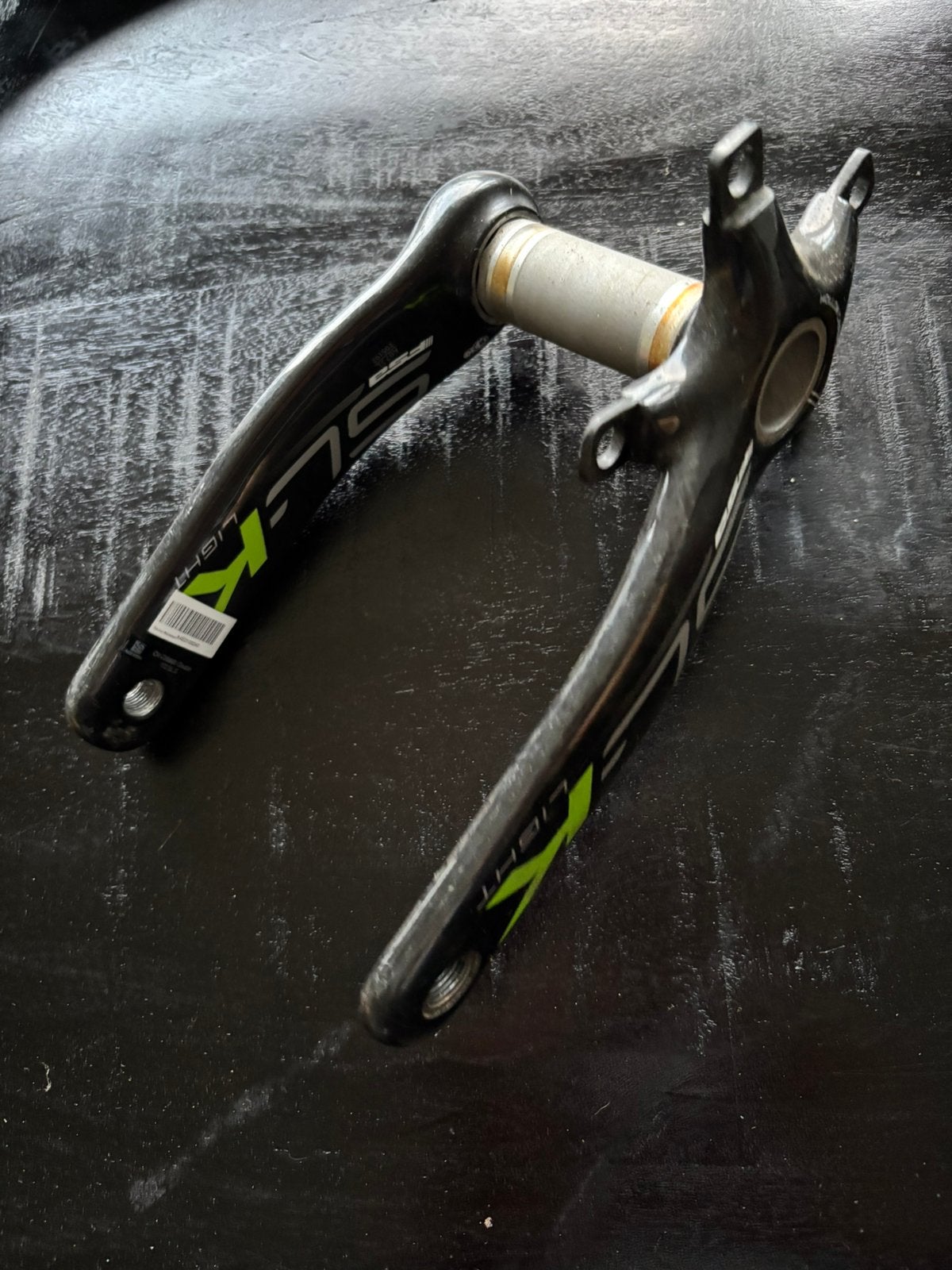 FSA SL-K crank 172,5mm BB30, Ophalen of Verzenden, Zo goed als nieuw, Crankstel of Pedalen, Carbon