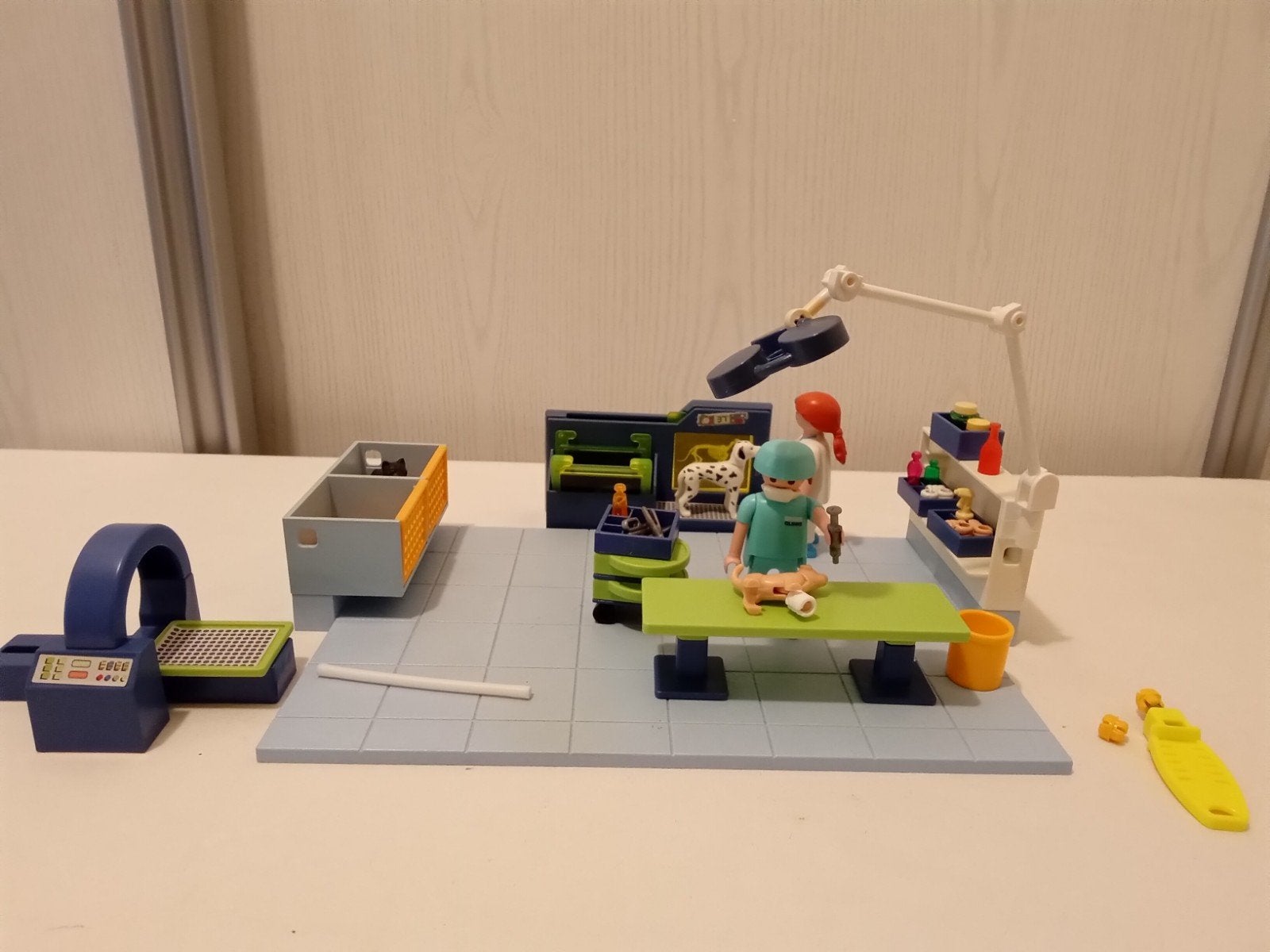Playmobil dieren operatie kamer met een röntgen apparaat, Gebruikt, Complete set, Overige typen, Ophalen of Verzenden