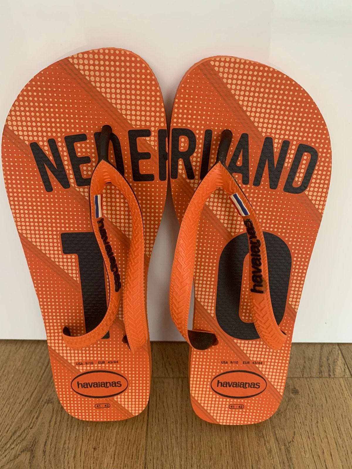Teenslippers Havaianas Oranje Mt;41/42 NIEUW🧡, Kleding | Heren, Schoenen, Ophalen of Verzenden, Zo goed als nieuw, Overige kleuren