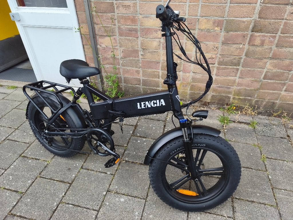 NIEUWE OPKLAPBARE FATBIKE ENGWE.ALS SHOWMODEL GEBRUIKT, Fietsen en Brommers, Nieuw, 47 tot 51 cm, 50 km per accu of meer, Ophalen