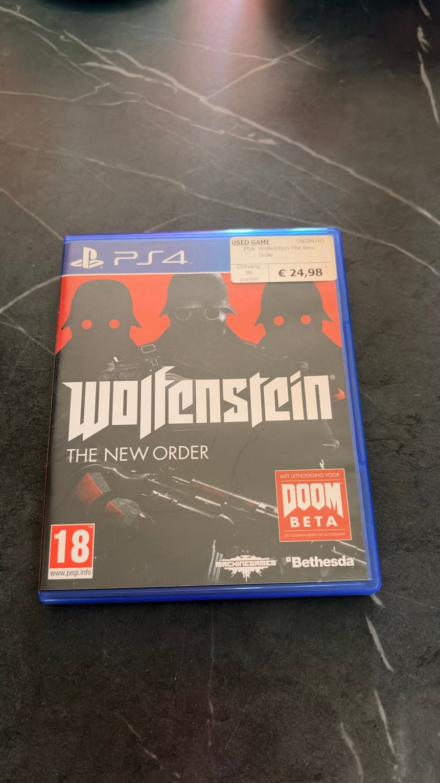 Wolfenstein: The New Order - PS4 (Gebruikt, Nette Staat), Spelcomputers en Games, Games | Sony PlayStation 4, Ophalen, Gebruikt