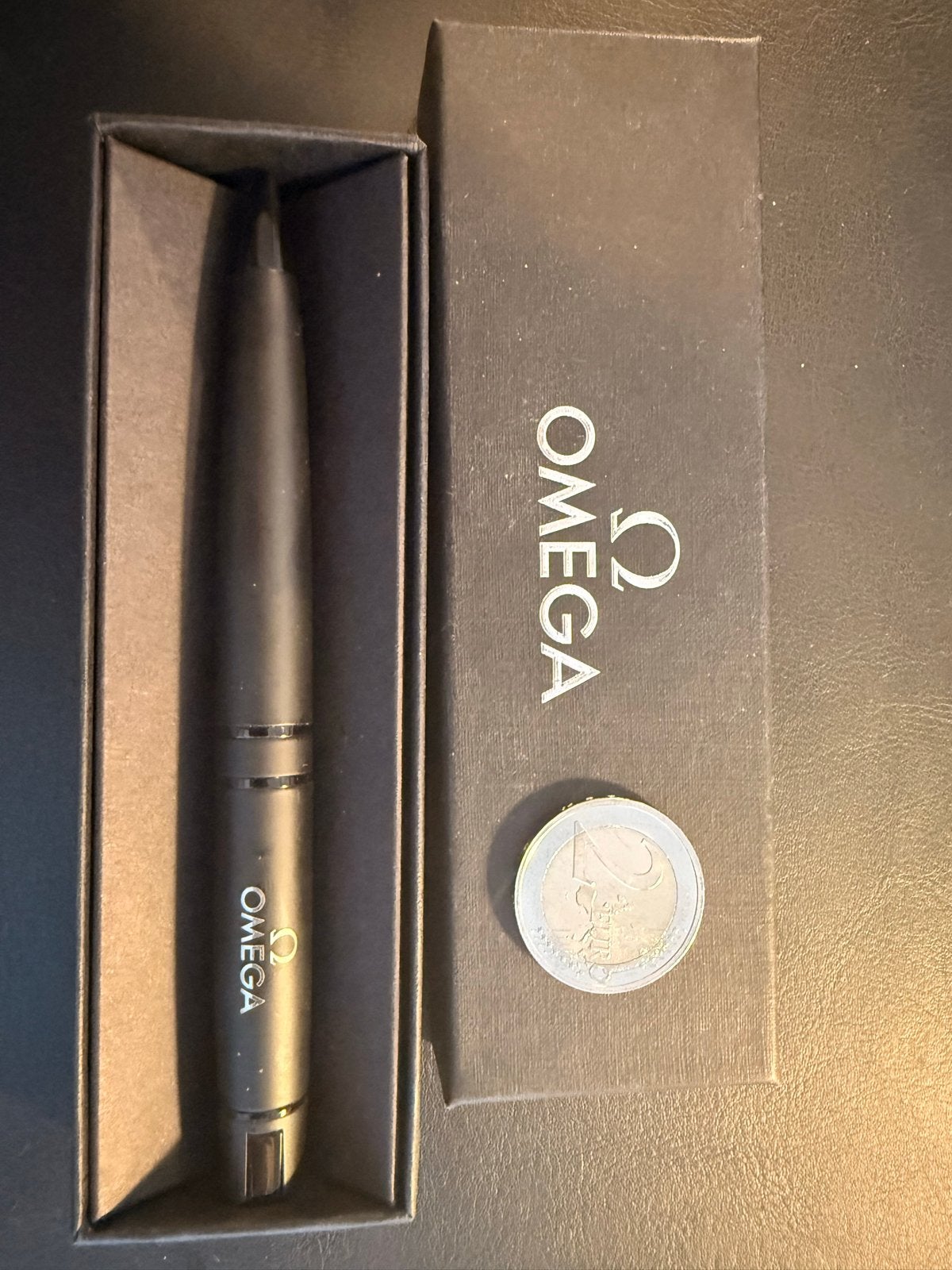 Omega ballpoint met doosje - nieuw, Overige merken, Vulpotlood, Met doosje, Ophalen of Verzenden