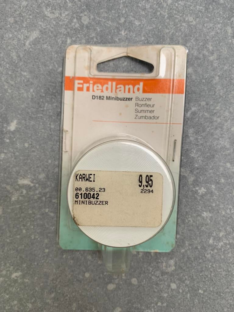 Zoemer Electrische deurbel, Ophalen of Verzenden, Nieuw, Bedraad