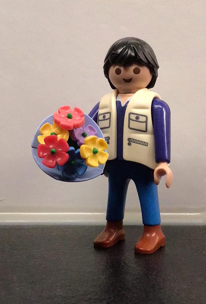 Playmobil - Bloemist, Ophalen of Verzenden, Zo goed als nieuw