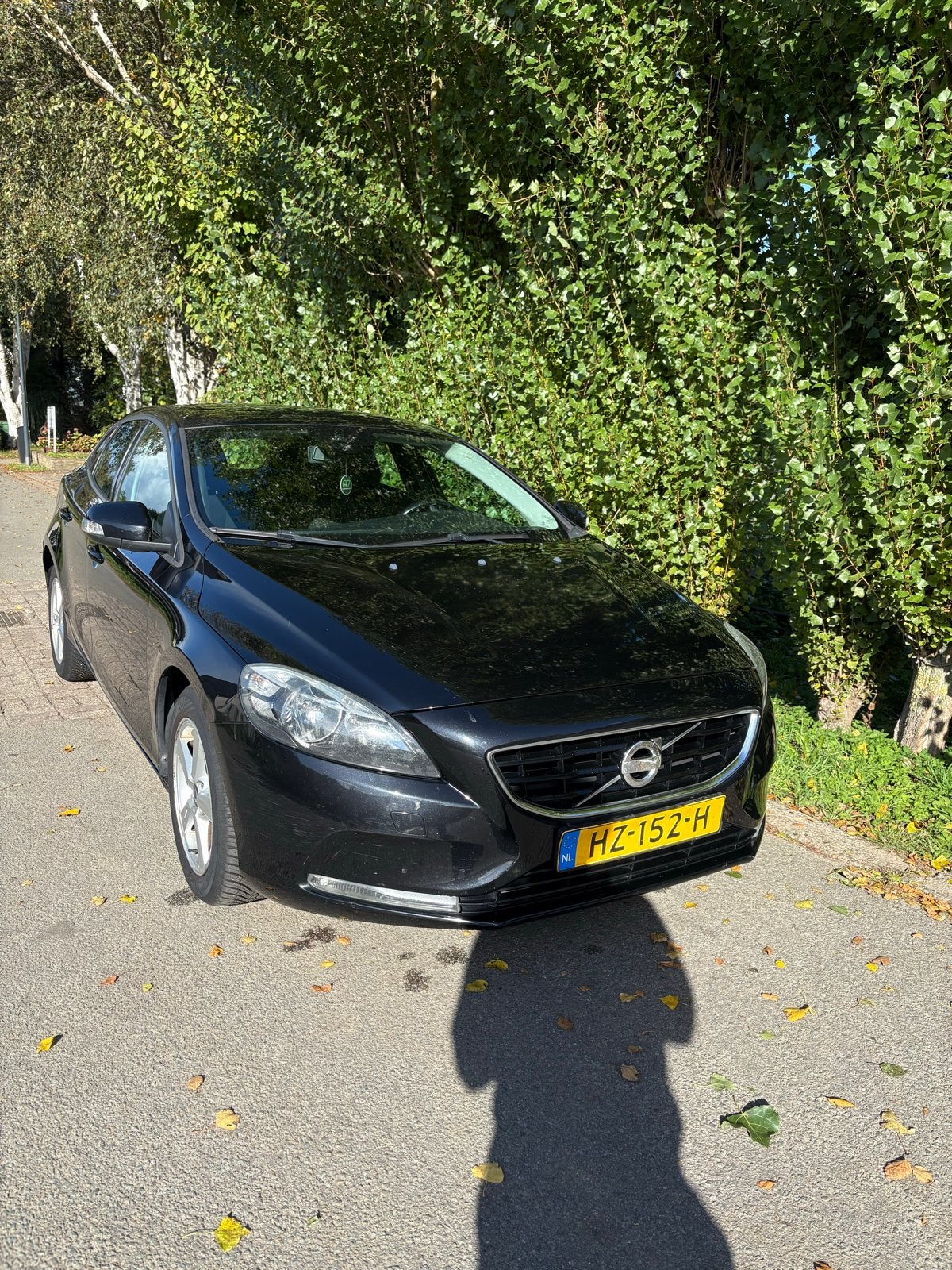 Volvo V40 D2 1.6 Powershift 2013 Zwart Automaat, Euro 5, Zwart, 4 cilinders, 700 kg