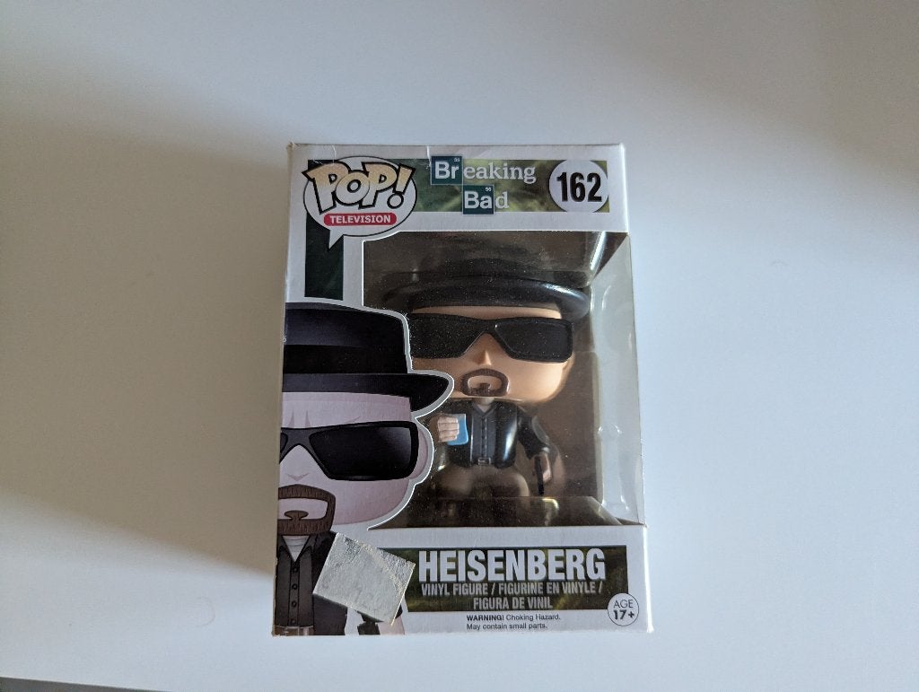 Breaking Bad - Heisenberg Funkopop, Verzamelen, Poppetjes en Figuurtjes, Verzenden, Zo goed als nieuw