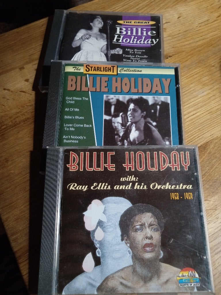 CD's Billie Holiday (3x), Ophalen of Verzenden, Gebruikt, Jazz